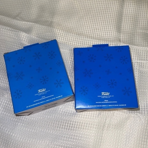 2021 Hallmark Funko POP Nightmare Before Christmas Jack & Sally ornament - Picture 4 of 4